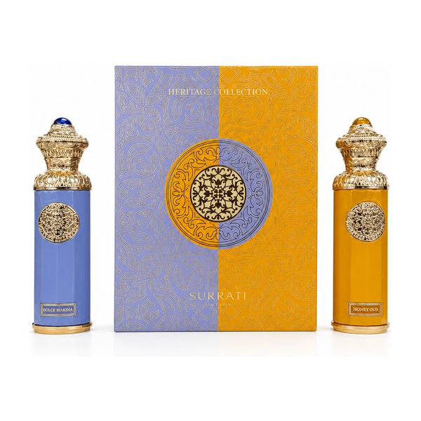 Dolce marina - Honey oud | Gift Set | Eau De Parfum | 140ml x 2 - Wholesale